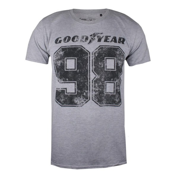 Goodyear Mens 98 T-shirt XXL Heather Grey Heather Grey XXL
