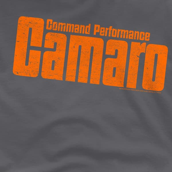 Chevrolet Unisex Vuxen Command Performance T-Shirt M Kolgrå Charcoal M
