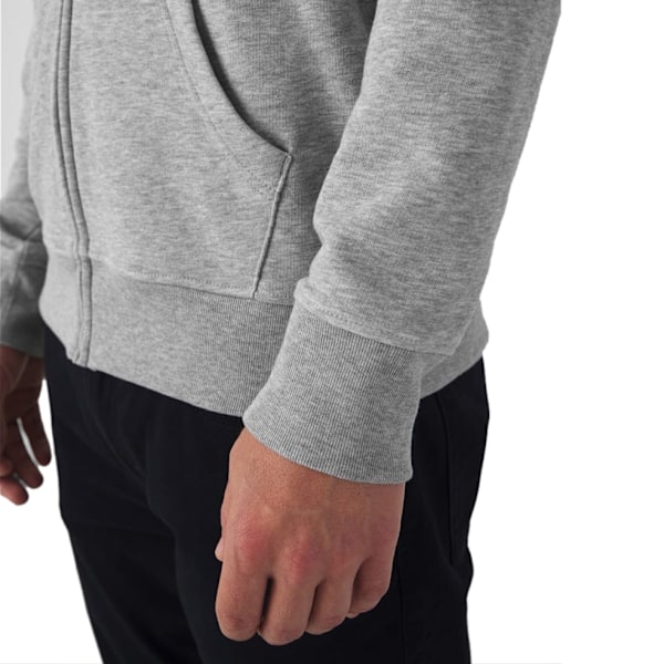 B&C Herr Organic Hoodie XS Gråmelerad Grey Heather XS