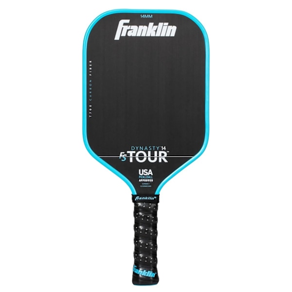 Franklin FS Tour Tempo Pickleball Paddel 16mm Blå Blue 16mm