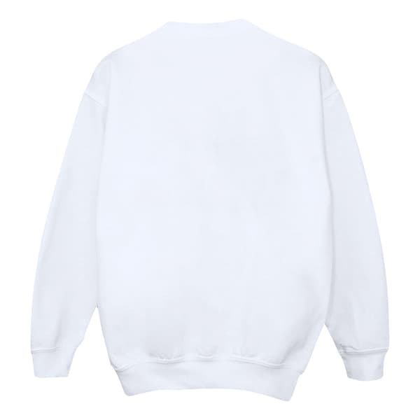 Disney Herr Monsters University Logotyp Sweatshirt M Vit White M