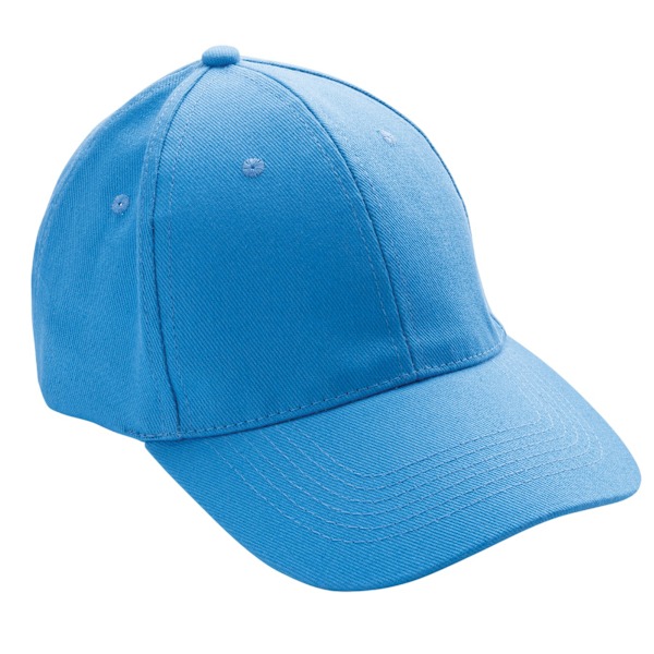 XD Collection Impact 6 Panel Återvunnen Bomull Aware Keps One Size Tranquil Blue One Size