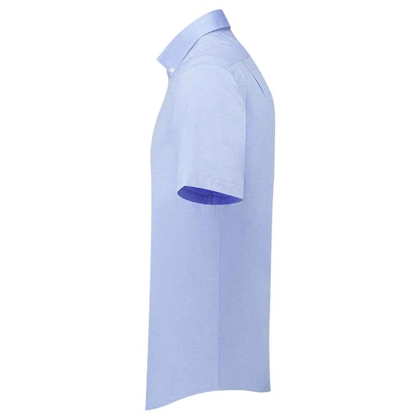 Premier Herr Supreme Oxford Kortärmad Formell Skjorta S Oxford Oxford Blue S