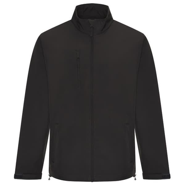 PRO RTX Herr Tre Lager Soft Shell Jacka XXL Kolgrå Charcoal XXL