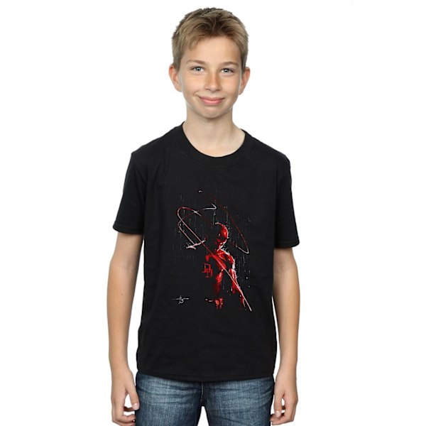 Marvel Boys Daredevil Painting T-Shirt 5-6 år Svart Black 5-6 Years