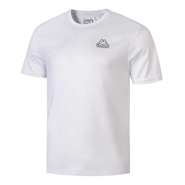Kappa Herr Regular T-shirt L Vit White L