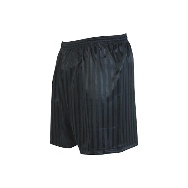Precision Continentalrandiga Fotbollsshorts för Barn/Ungdom XS Black XS
