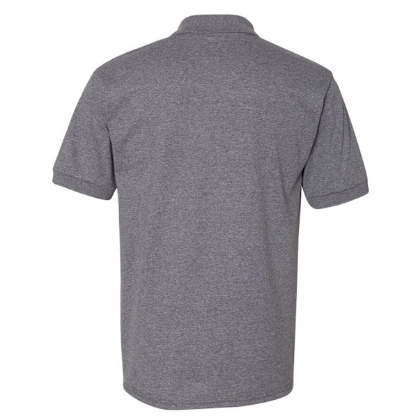 Gildan Adult DryBlend Jersey Kortärmad Polotröja 2XL Grafit Graphite Heather 2XL
