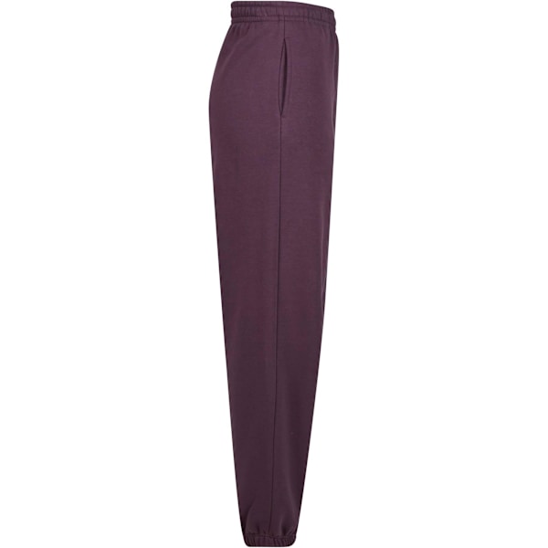 Build Your Brand Dam/Dam Fluffiga Mjukisbyxor 4XL Plommonlila Plum Purple 4XL