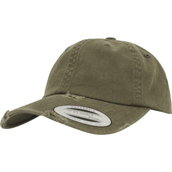 Flexfit By Yupoong Low Profile Destroyed Cap One Size Buck Buck One Size