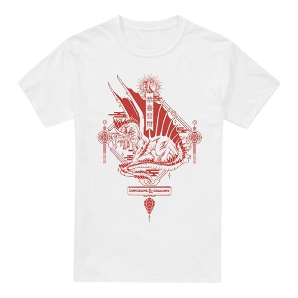 Dungeons & Dragons Herrarnas År Av Draken Lykta T-shirt 3XL White 3XL