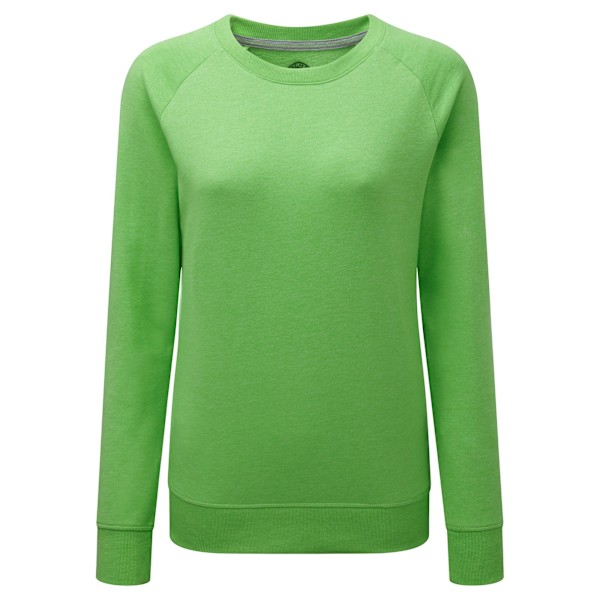 Russell Dam/Damer HD Raglan Sweatshirt S Grön Marl Green Marl S