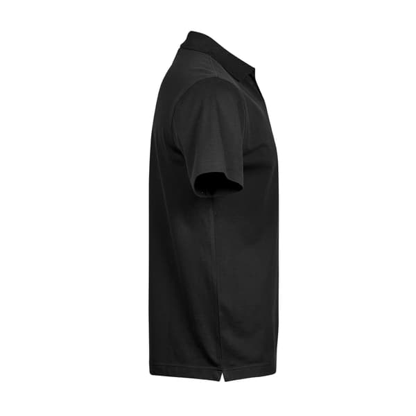 Tee Jays Herr Lyxig Stretch V-ringad Pikétröja S Svart Black S