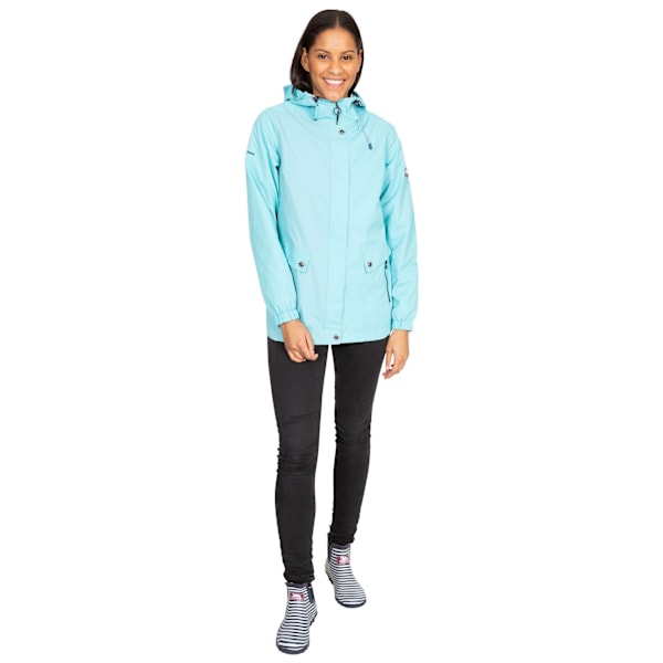 Trespass Womens/Ladies Flourish Vattentät Jacka 3XL Aquamarin Aquamarine 3XL