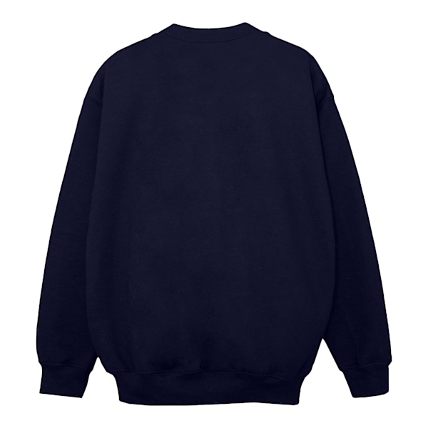 Disney Dam/Kvinnor Mickey Mouse Tennis Sweatshirt L Marinblå Navy Blue L