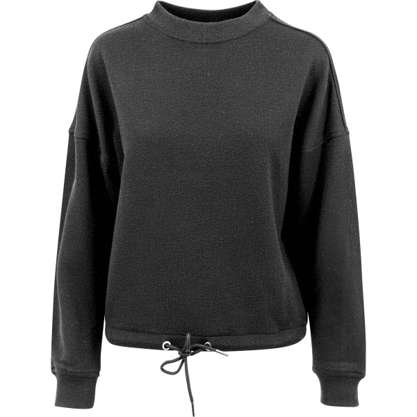 Bygg ditt varumärke Dam/Dam Oversize Sweatshirt med rund hals XL Charcoal XL