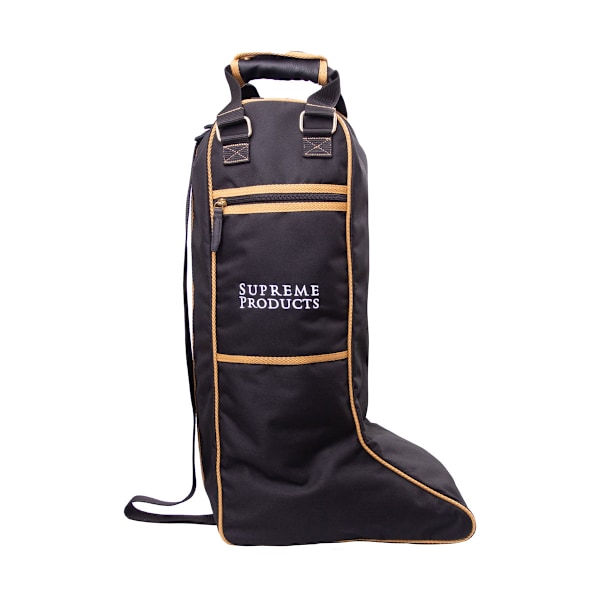 Supreme Products Pro Groom Ridningsläde Pad Boot Bag One Size Black/Gold One Size