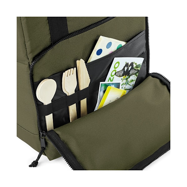 Bagbase Cooler Recycled Ryggsäck One Size Military Green Military Green One Size