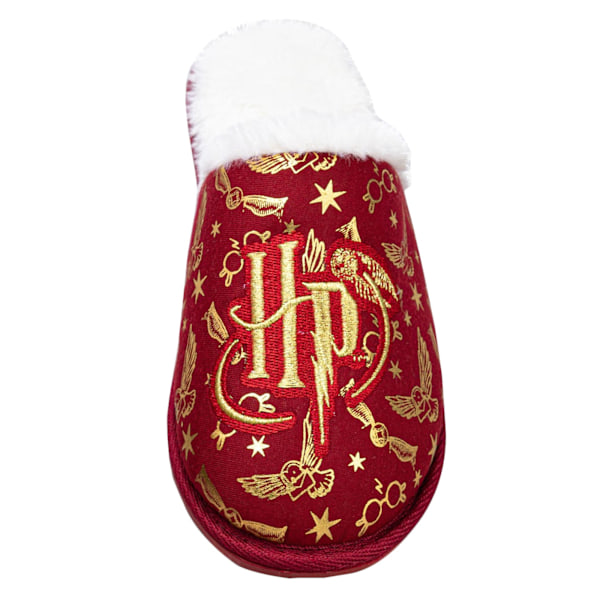 Harry Potter flickor broderade tofflor 1 UK röd/gul Red/Golden Yellow 1 UK