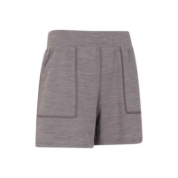 Mountain Warehouse Dam/Damer Merino Ull Sweat Shorts 8 UK Grey 8 UK
