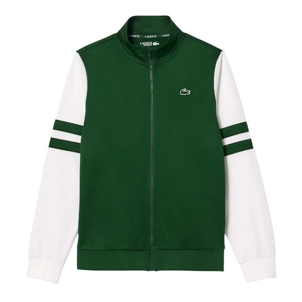 Lacoste Unisex Vuxen Sportdräkt Randig Tennisjacka S Grön/Vit Green/White S