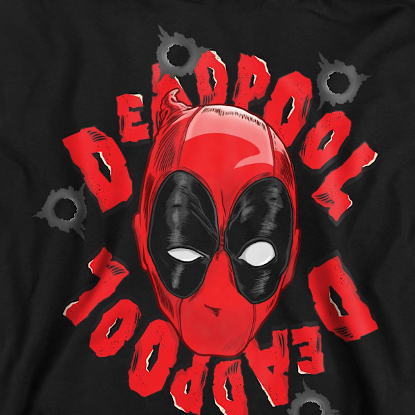 Deadpool Unisex Vuxen Huvtröja S Svart Black S