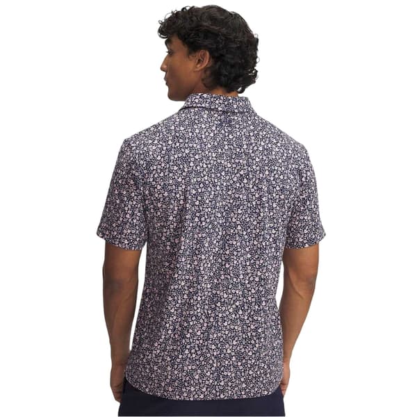 Under Armour Herr Tryckt Pikétröja M Blå/Flerfärgad Blue/Multicoloured M