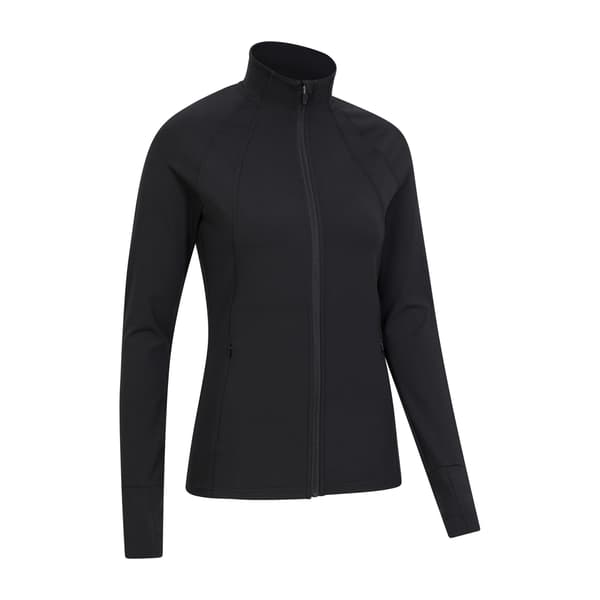 Mountain Warehouse Womens/Ladies Blackout Active Midlayer 8 UK Black 8 UK
