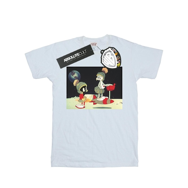 Looney Tunes Herr Bugs Bunny Spaced T-shirt 4XL Vit White 4XL