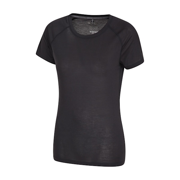 Mountain Warehouse Dam/Dam Quick Dry T-shirt 4 UK Svart Black 4 UK