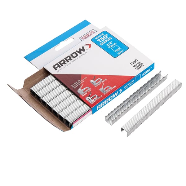 Arrow Heavy Duty-häftklamrar (1250-pack) 14 mm silver Silver 14mm