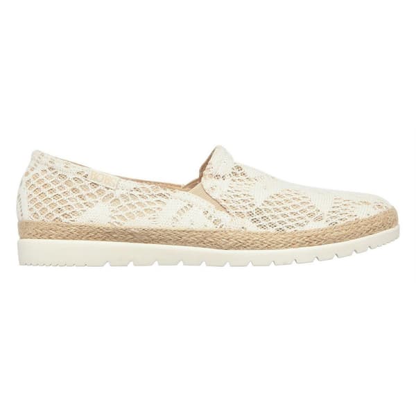 Skechers Dam/Dam Bobs Virkade Flex Sole Espadriller 2 UK Off White 2 UK