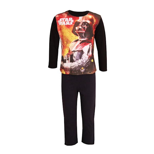 Star Wars Pojkar Darth Vader Pyjamas Set 4 År Svart/Marinblå Black/Navy 4 Years