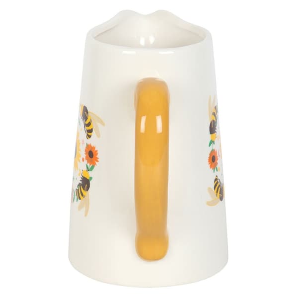 Something Different Keramik Biet Sommarblomma Kann En Storlek Vit White/Yellow One Size