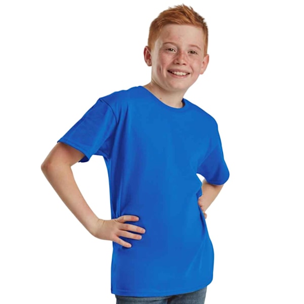 Fruit of the Loom Childrens/Kids Iconic 195 Plain T-Shirt 5-6 år Royal Blue 5-6 Years