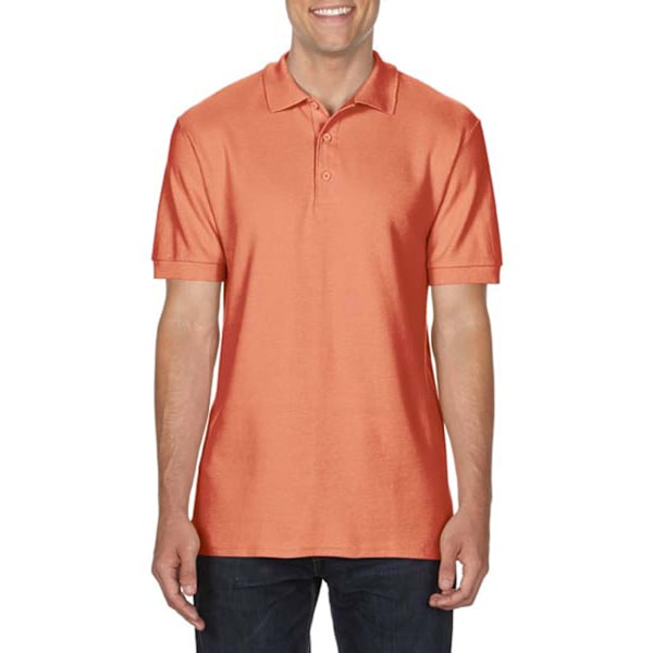 Gildan Premium Cotton Sport Double Pique Poloskjorta S Terracotta Terracota S
