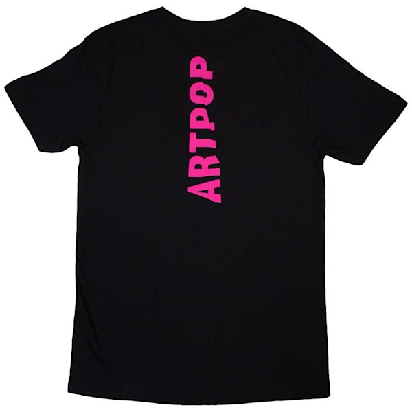 Lady Gaga Unisex Adult Artpop Cover T-Shirt M Svart Black M