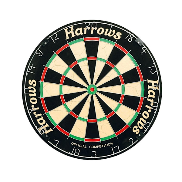 Harrows Competition Dartboard En Storlek Flerfärgad Multicoloured One Size