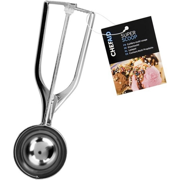 Chef Aid Bow Action Scoop One Size Silver Silver One Size