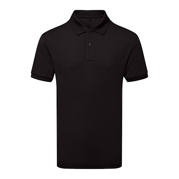 Asquith & Fox Herr Glacier Tech Poloshirt 4XL Svart Black 4XL