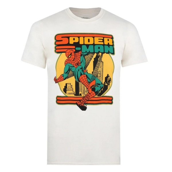 Spider-Man Herr 70-tal Spidey T-shirt L Natural Natural L