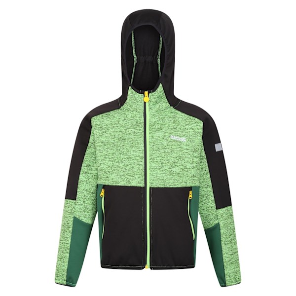 Regatta Barn/Barn Dissolver VII Full Zip Fleece Jacka 11- Jasmine Green/Black 11-12 Years
