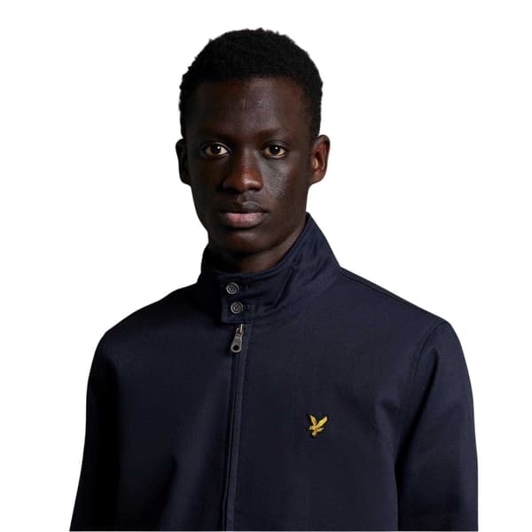Lyle & Scott Herr Harringtonjacka med hel dragkedja M Marinblå Navy M