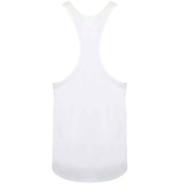 Tombo Herr Muskeltröja Topp S Vit White S