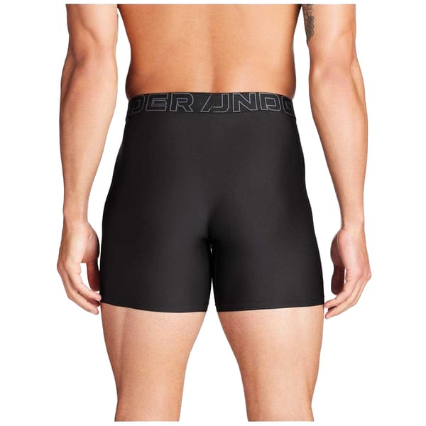 Under Armour Performance Boxershorts för män (3-pack) S Svart Black S