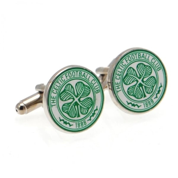 Celtic FC Manschettknappar One Size Grön Green One Size