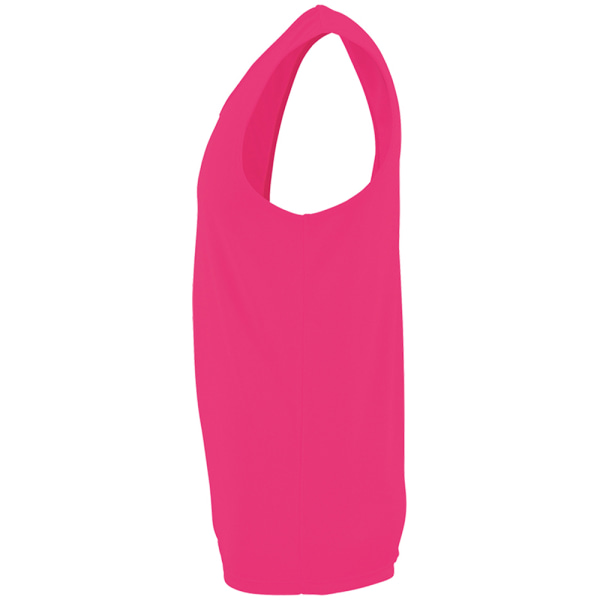 SOLS Sporty Performance Linne för män XL Neon Rosa Neon Pink XL