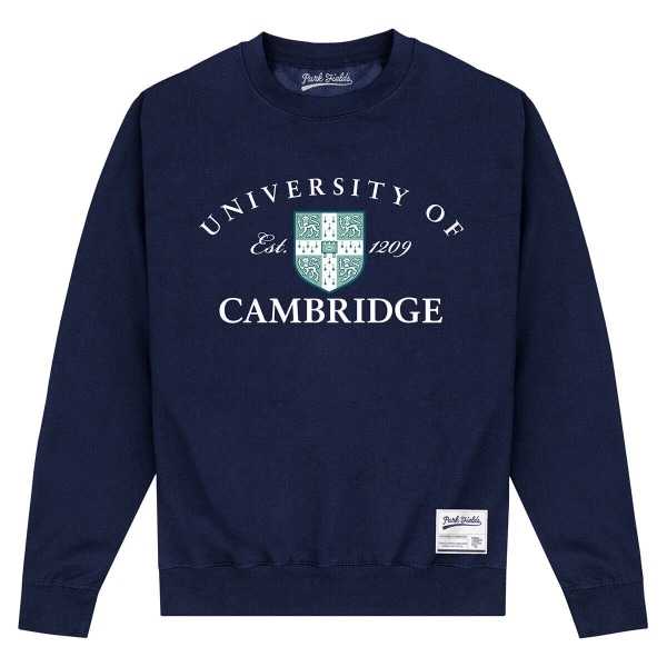 University Of Cambridge Unisex Vuxen Est 1209 Sweatshirt M Marinblå Navy Blue M