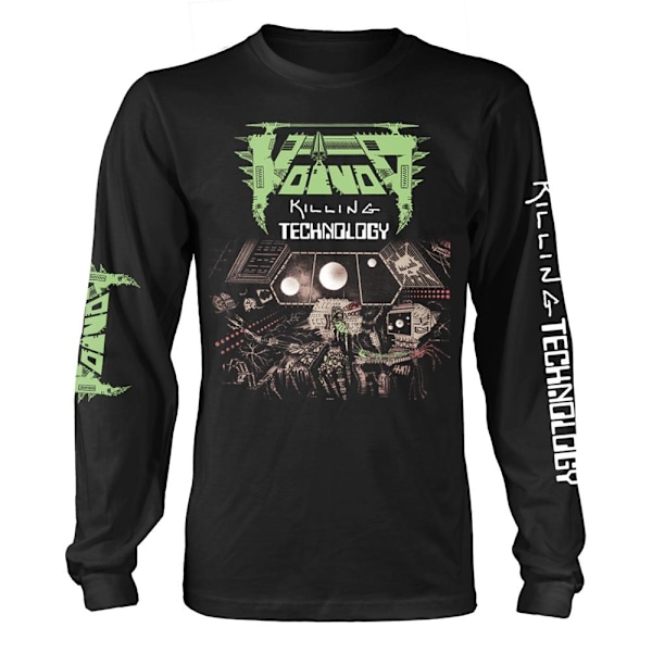 Voivod Unisex Adult Killing Technology Långärmad T-shirt L B Black L