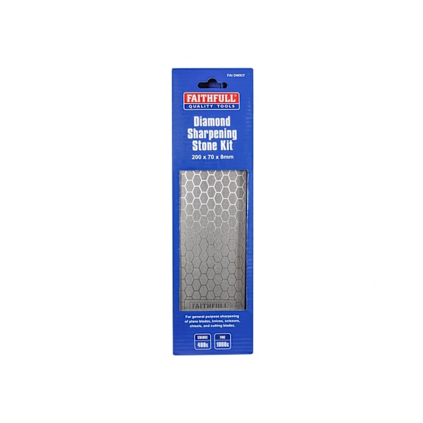 Faithfull Diamantbryne 200mm X 70mm En Storlek Multi Multi Colour One Size